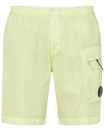 C.P. Company Eco-Chrome R Utility Swim Shorts - Yellow