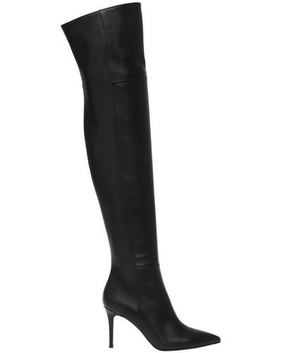 Gianvito Rossi Bea 85 Thigh High Boots - Black
