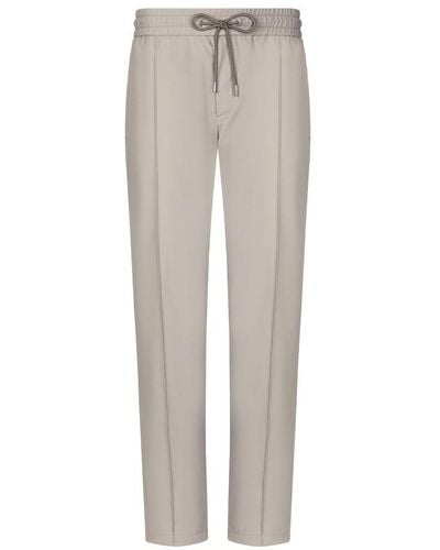 Dolce & Gabbana Nylon Jogging Trousers - Grey