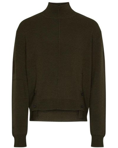 A_COLD_WALL* Utility Mock Neck Sweater - Green