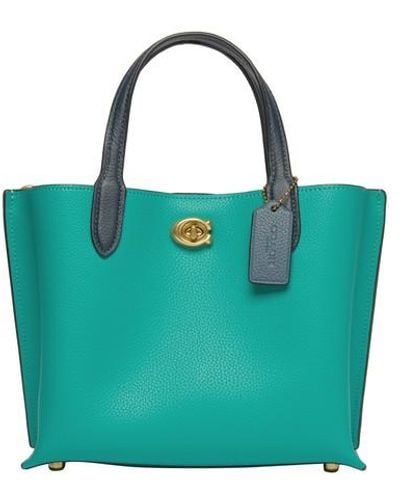 COACH Willow Tote Bag 24 - Green