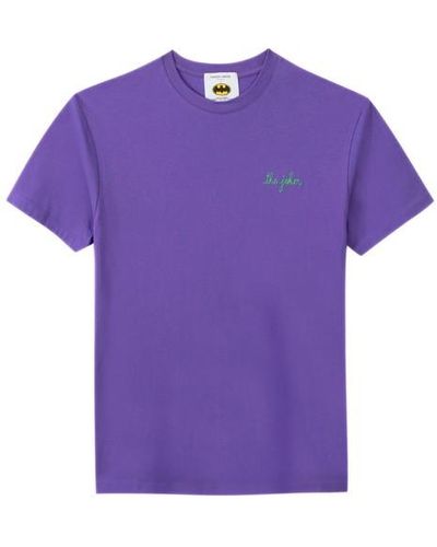 Maison Labiche Popincourt "the Joker" T-shirt - Purple
