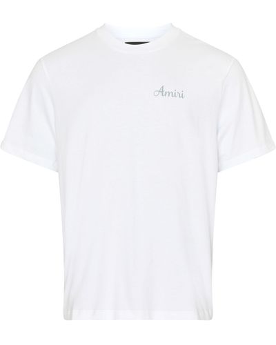 Amiri Kurzarm-T-Shirt Lanesplitters - Weiß