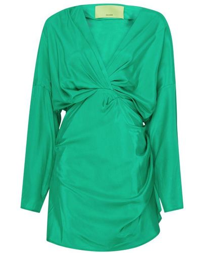 GAUGE81 Asuka Short Dress - Green