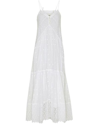 Isabel Marant Sabba Maxi Dress - White