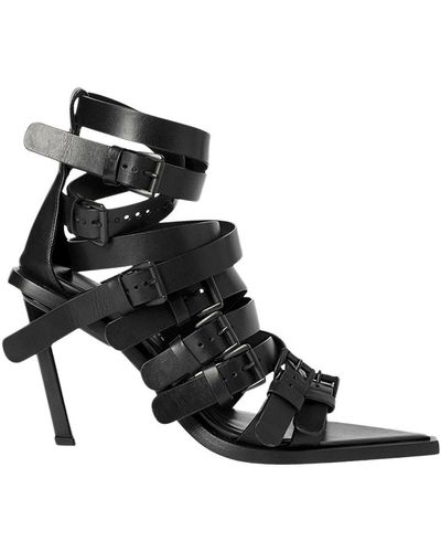 Ann Demeulemeester Kira High Heeled Sandals - Black
