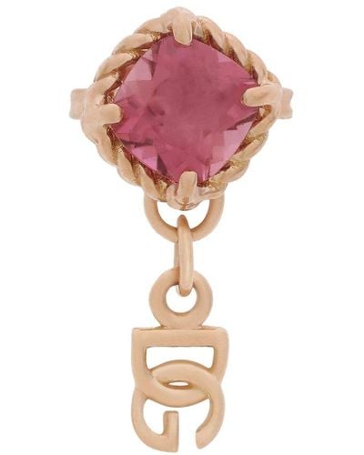 Dolce & Gabbana Single Earring - Pink