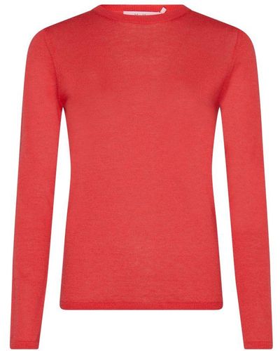 Max Mara Atzeco Cashmere Sweater - Red