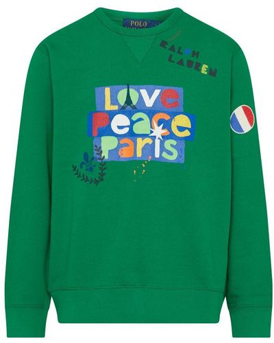 Polo Ralph Lauren Long-sleeved Sweatshirt - Green