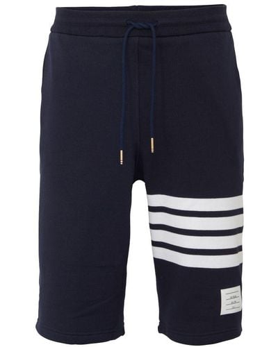Thom Browne 4-bar Shorts - Blue