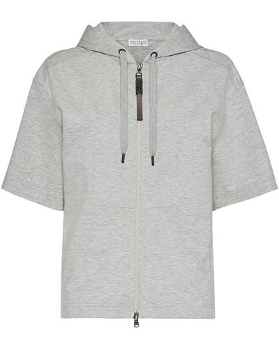 Brunello Cucinelli Interlock Sweatshirt - Grey