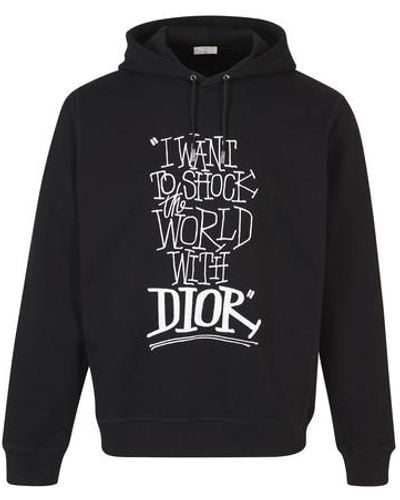 Dior Sweatshirt à capuche oversize AND SHAWN - Noir