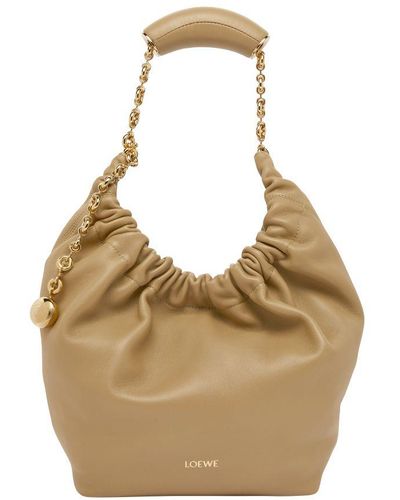 Loewe Small Squeeze Bag - Natural