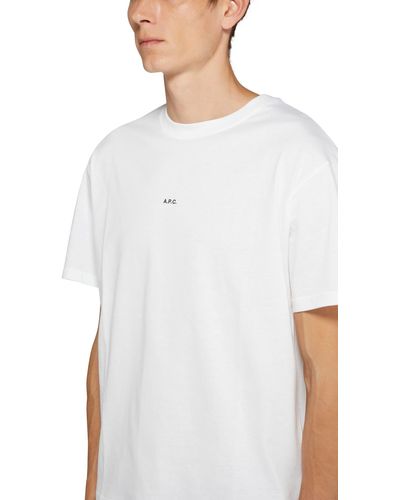 A.P.C. T-Shirt Kyle - Weiß
