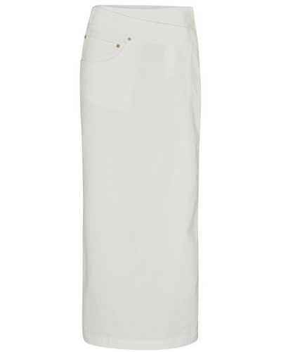 Loewe Deconstructed Skirt - White