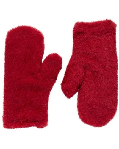 Max Mara Ombrat Gloves - Red