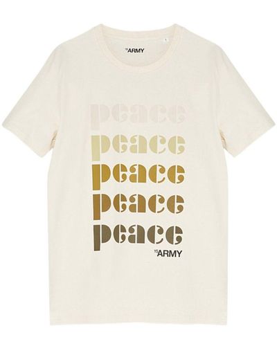 Yves Salomon Peace T-shirt - White
