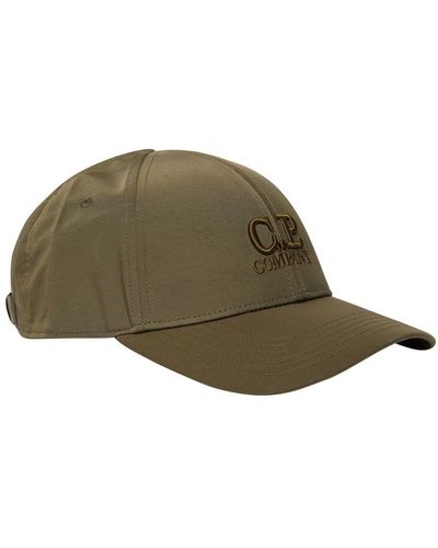 C.P. Company Chrome-R Logo Cap - Green