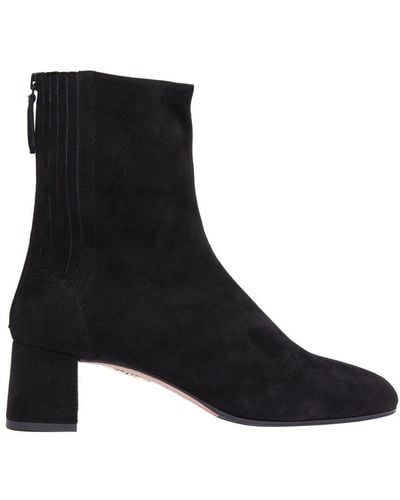 Aquazzura Saint-honoré 50 Ankle Boots - Black