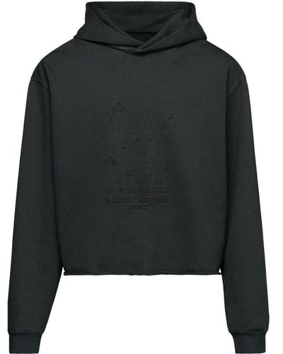 Maison Margiela Numeric Logo Hoodie - Black