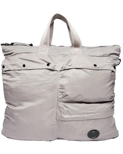 C.P. Company Nylon B Tote Bag - Metallic
