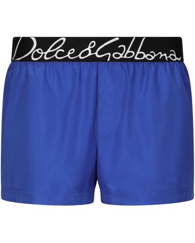Dolce & Gabbana Short de bain court - Bleu