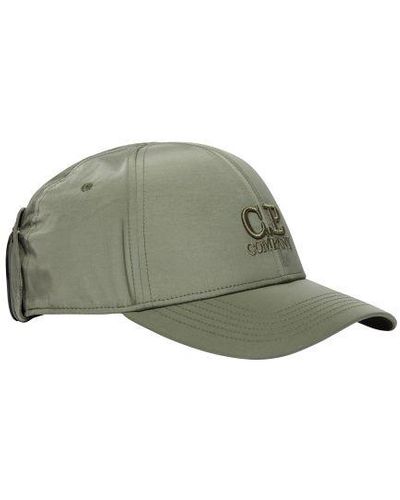 C.P. Company Chrome-r Goggle Cap - Green