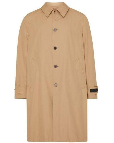 Versace Barocco Trench - Natural