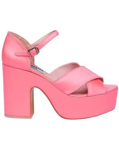 Essentiel Antwerp Dedge Platform Sandals - Pink