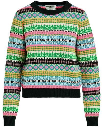 Essentiel Antwerp Egift Sweater - Green