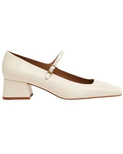 Flattered Evan Court Shoes - White