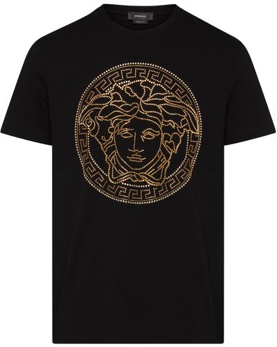 Versace T-Shirt 'Medusa' - Schwarz