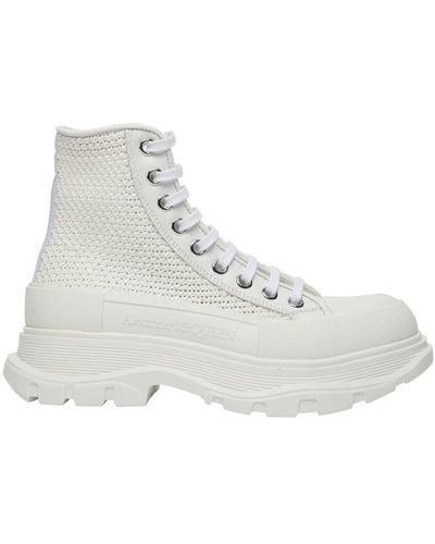 Alexander McQueen Tread Slick Boots - Gray