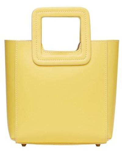 STAUD Mini Shirley Handbag - Yellow