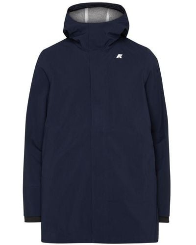 K-Way Parka Bonded Thommy - Blue