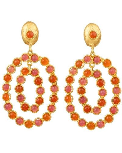 Sylvia Toledano Gina Earrings - Orange