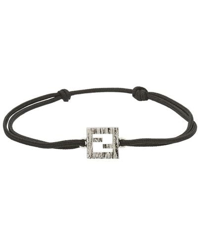 Fendi Ff Bracelet - Metallic
