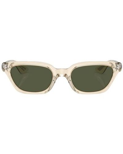 Oliver Peoples 1983c Irregular Sunglasses - Green