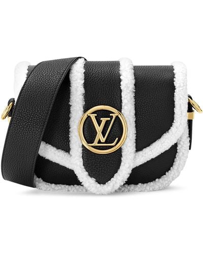 Louis Vuitton Sac LV Pont 9 Soft PM - Noir