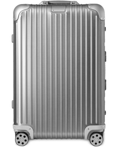 RIMOWA Original Trunk S Large Check-in Suitcase - Gray