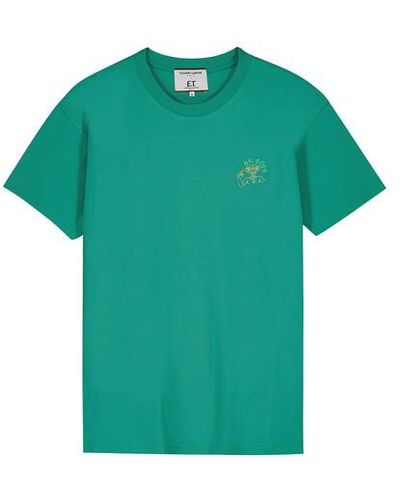 Maison Labiche "be Good" Popincourt T-shirt - Green