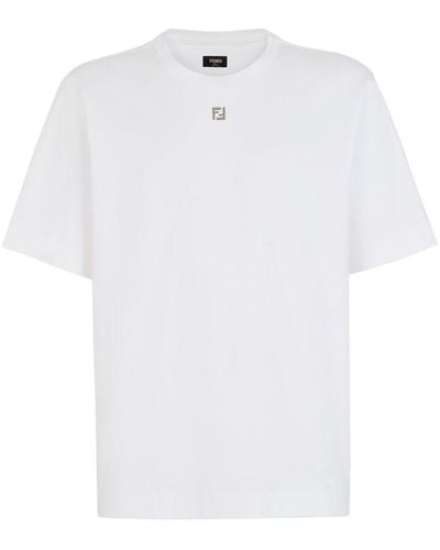 Fendi Oversized T-Shirt - White