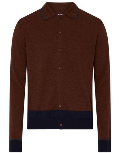 Loewe Contrasted Shirt - Brown