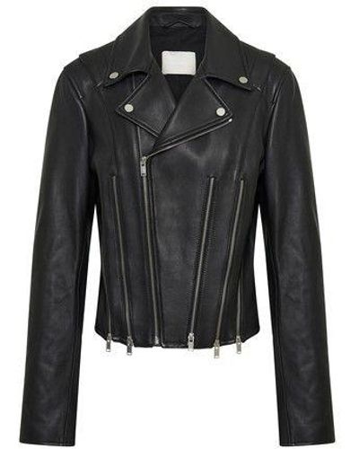 Dion Lee Women's Zip-Up Puffer Jacket - Black - Casual Jackets