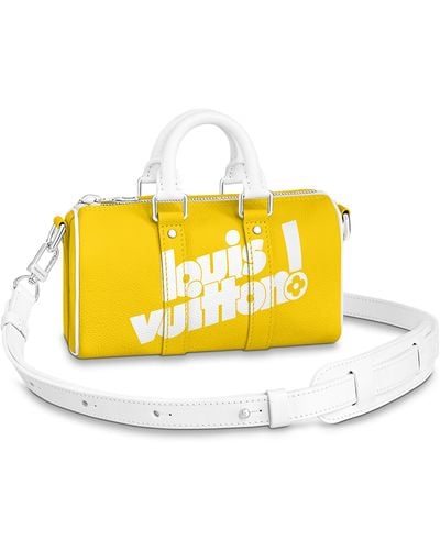 Louis Vuitton Sac Keepall XS - Jaune