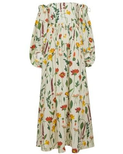 Agua Bendita Primavera Long Dress - Multicolour