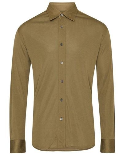 Tom Ford Long-sleeved Shirt - Green