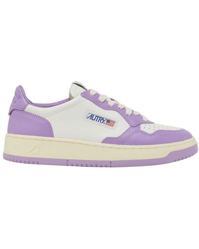 Autry Medalist Bicolor Sneakers - Purple