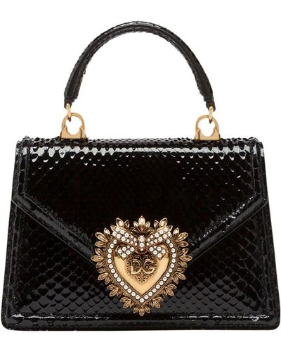 Dolce & Gabbana Small Devotion Bag - Black