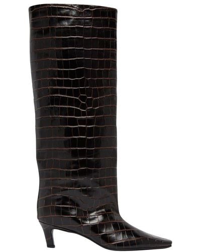 Totême The Wide Shaft Boots - Black